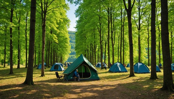Saint-cybranet : cap sur un camping au vert en dordogne